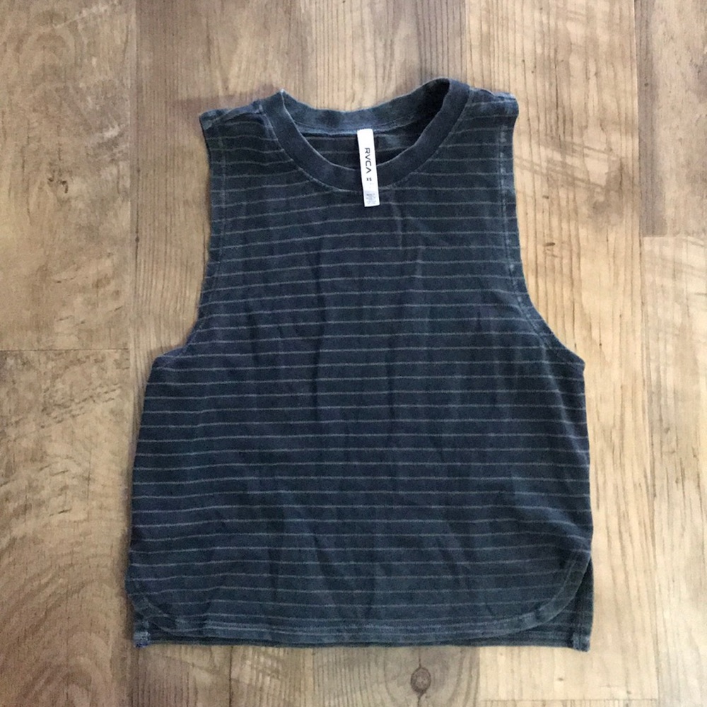 RVCA sleeveless crop top